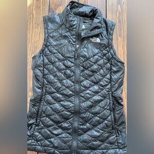 The North Face Black XS Full Zip Vest